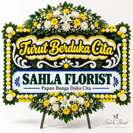 Papan Bunga Duka Halim